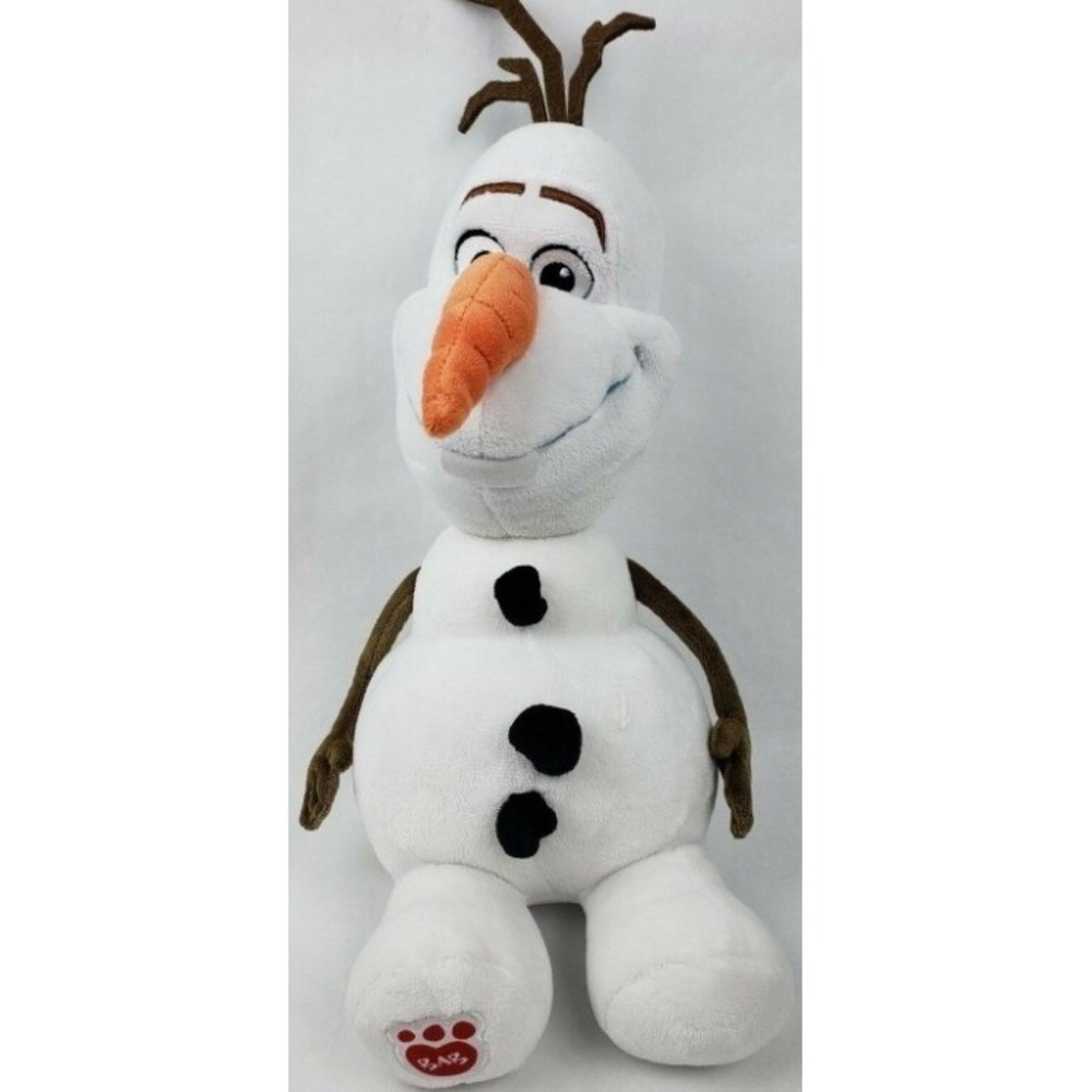 Build A Bear Frozen Olaf Plush Stuffed Animal Toy Disney BABW